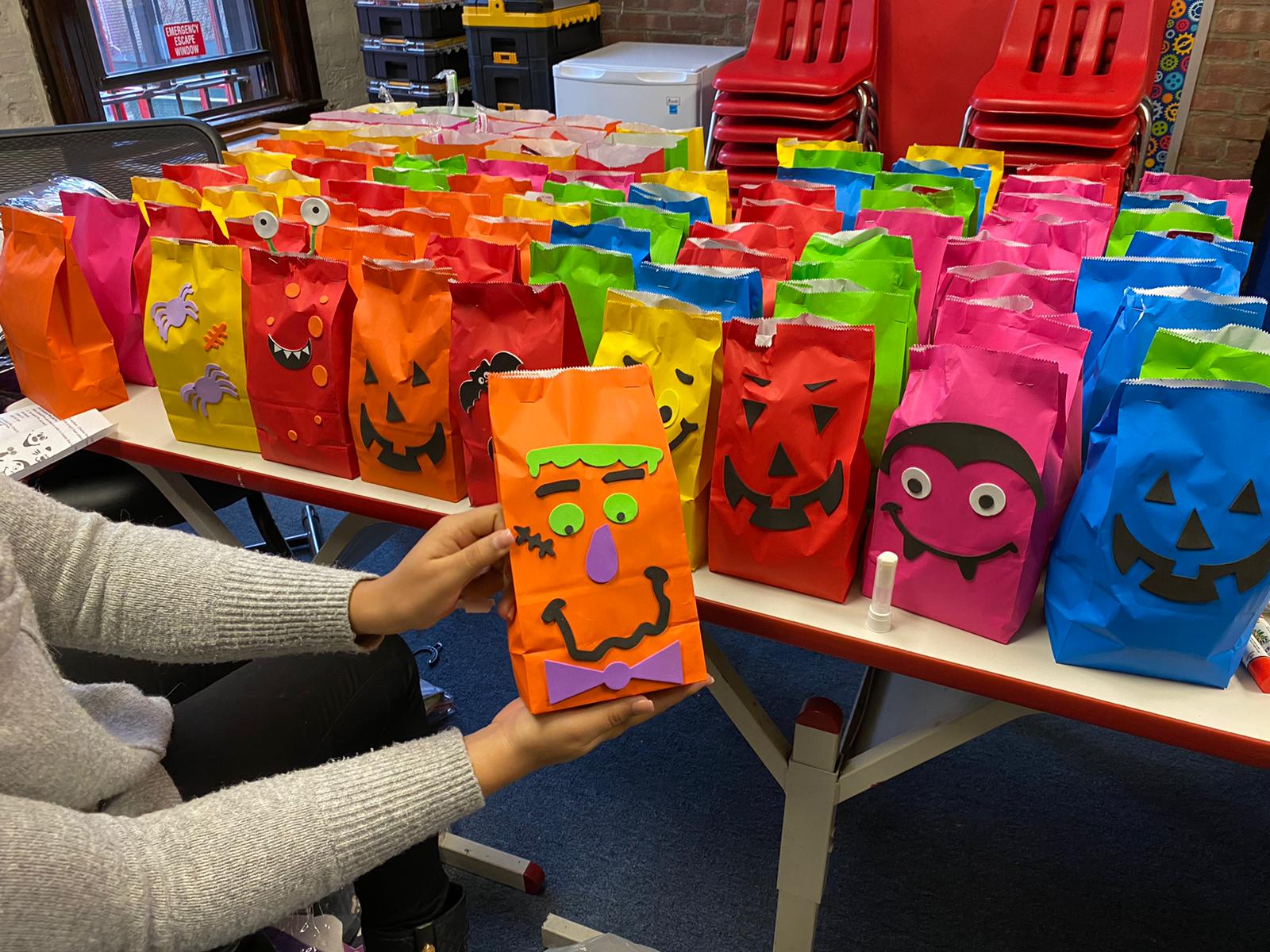 Halloween at HFH Pumpkin Decorating, Spooky Slime